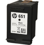 HP 651 NOIR - CARTOUCHE D'ENCRE HP D'ORIGINE (C2P10AE) – Image 2