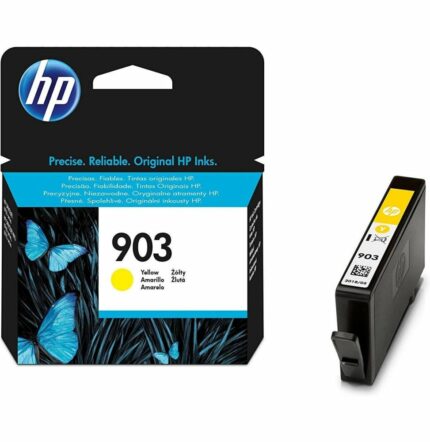 HP 903 JAUNE - CARTOUCHE D'ENCRE HP D'ORIGINE (T6L95AE)