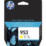 HP 953 JAUNE - CARTOUCHE D'ENCRE HP D'ORIGINE (F6U14AE)