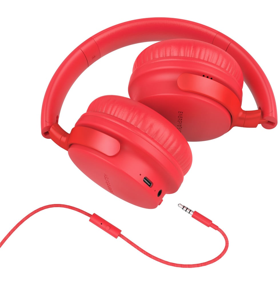 CASQUE BLUETOOTH ENERGY SISTEM STYLE 3 - ROUGE (453061)