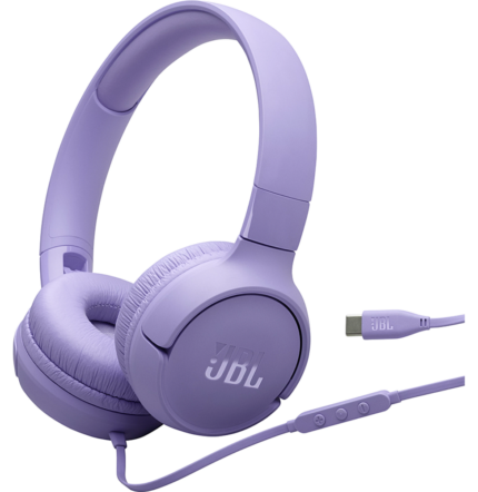 CASQUE BLUETOOTH JBL TUNE 520C VIOLET - USB-C (1200130023286)