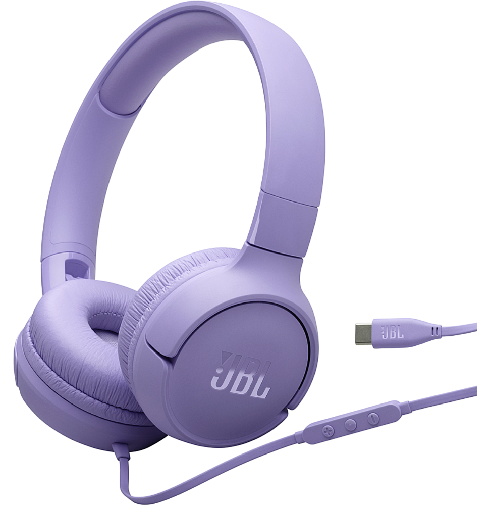 CASQUE BLUETOOTH JBL TUNE 520C VIOLET - USB-C (1200130023286)