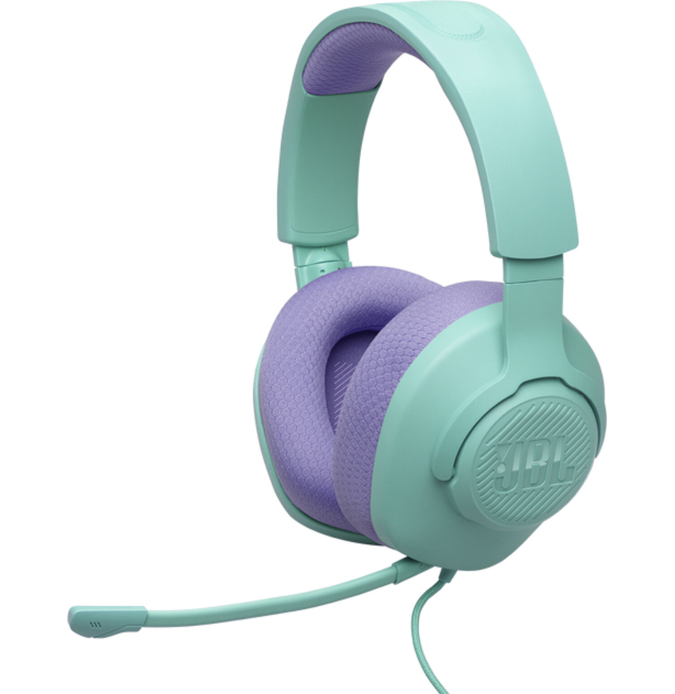 CASQUE GAMING JBL QUANTUM 100 M2 CYAN - JACK 3,5 MM (1200130015533)