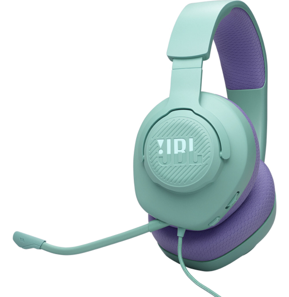 CASQUE GAMING JBL QUANTUM 100 M2 CYAN - JACK 3,5 MM (1200130015533)