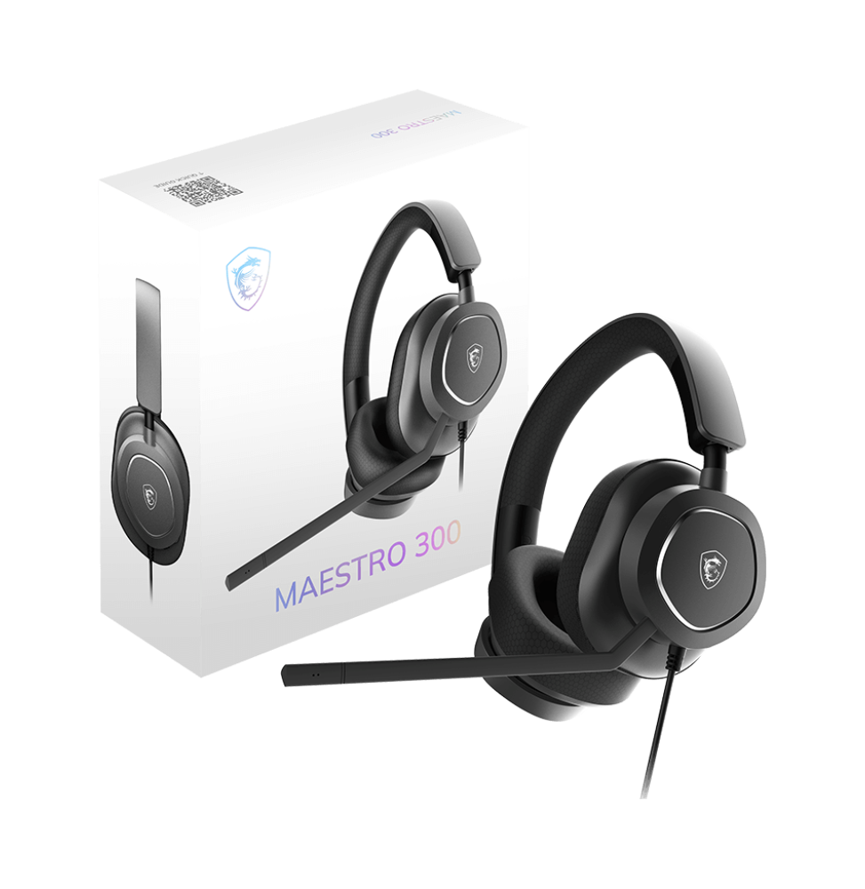 CASQUE GAMING MSI MAESTRO 300 - USB (OS3-8ZC8001-000)
