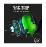 CASQUE GAMING RAZER BLACKSHARK V2 X VERT - JACK 3.5 MM (RZ04-03240600-R3M1) – Image 4
