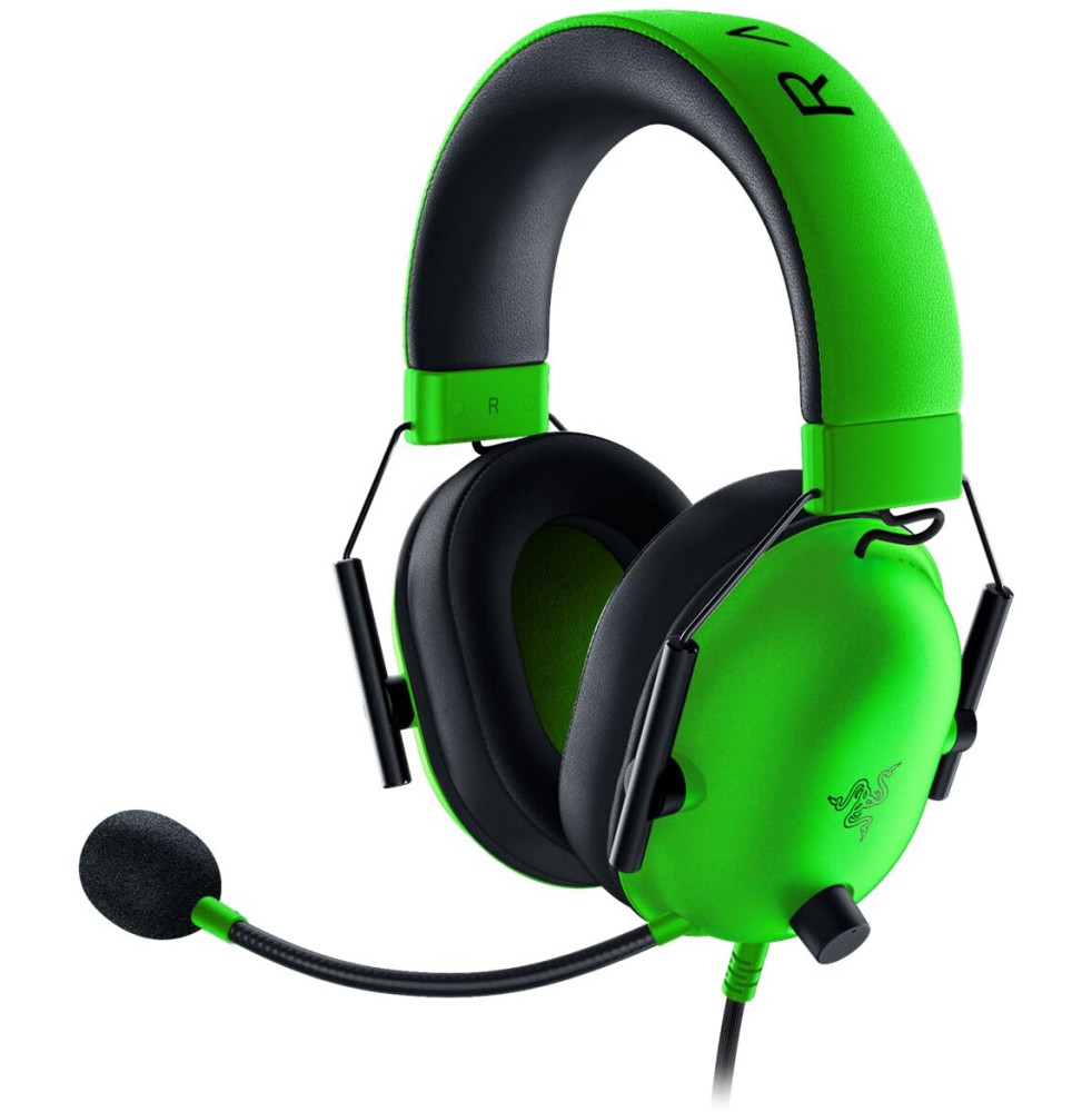 CASQUE GAMING RAZER BLACKSHARK V2 X VERT - JACK 3.5 MM (RZ04-03240600-R3M1)