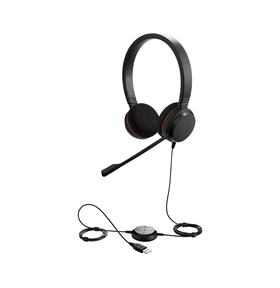 CASQUE-MICRO JABRA EVOLVE 20 MS STEREO - USB (4999-823-109)