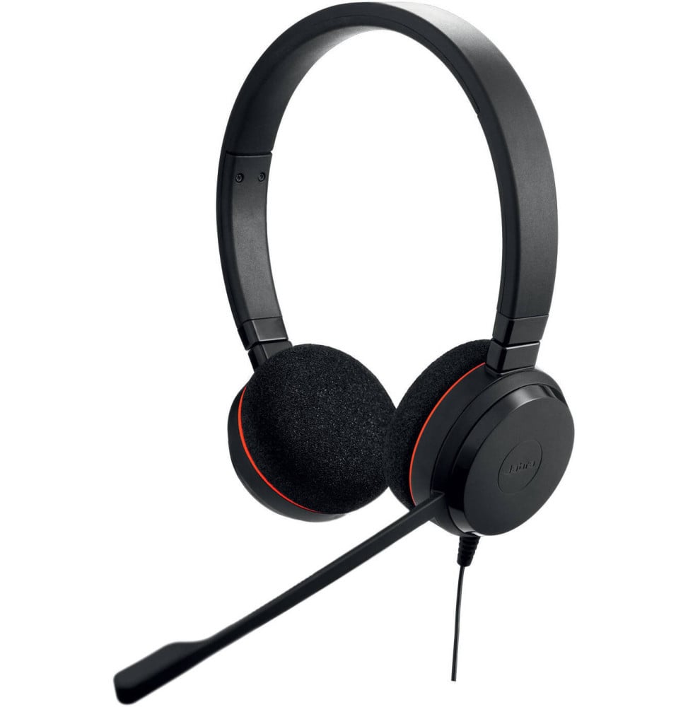 CASQUE-MICRO JABRA EVOLVE 20 MS STEREO - ADAPTATEUR USB C/A (4999-823-169)