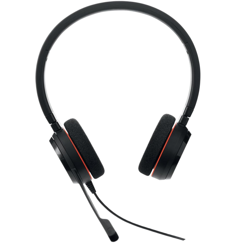 CASQUE-MICRO JABRA EVOLVE 20 MS STEREO - ADAPTATEUR USB C/A (4999-823-169)