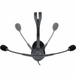 CASQUE STÉRÉO PROFESSIONNEL H111 LOGITECH - JACK 3,5 MM (981-000593) – Image 4