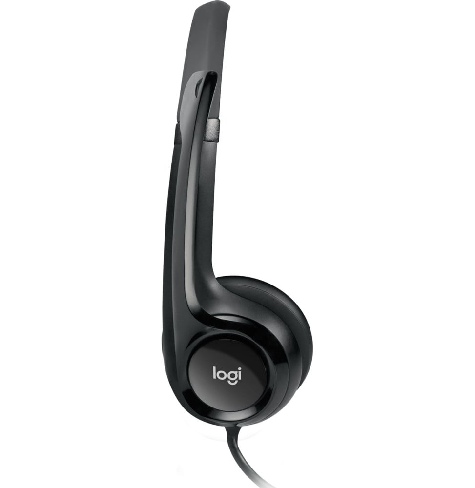 CASQUE LOGITECH H390 AVEC MICROPHONE ANTI-PARASITE - USB (981-000406)
