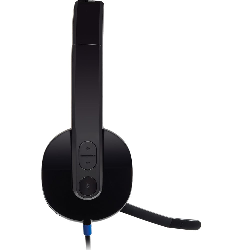 CASQUE LOGITECH H540 POUR ORDINATEUR AVEC MICROPHONE ANTI-PARASITE - USB (981-000480)
