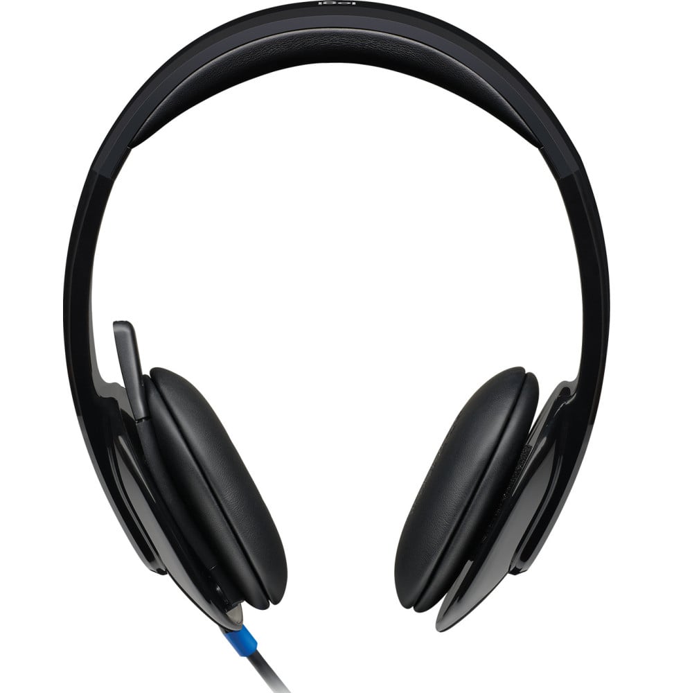 CASQUE LOGITECH H540 POUR ORDINATEUR AVEC MICROPHONE ANTI-PARASITE - USB (981-000480)
