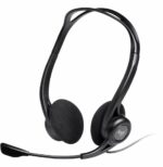 CASQUE LOGITECH 960 POUR ORDINATEUR AVEC MICROPHONE ANTI-PARASITE - USB (981-000100)