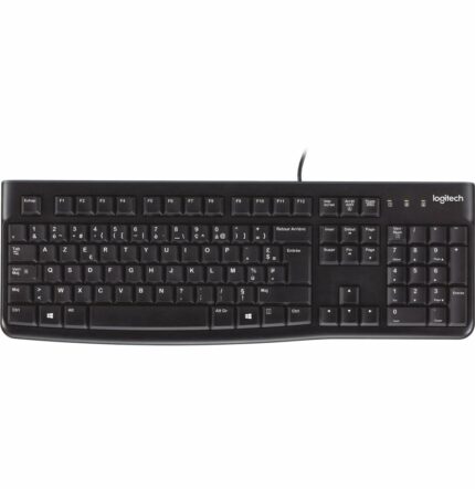 CLAVIER À CONNEXION USB LOGITECH K120 - AZERTY