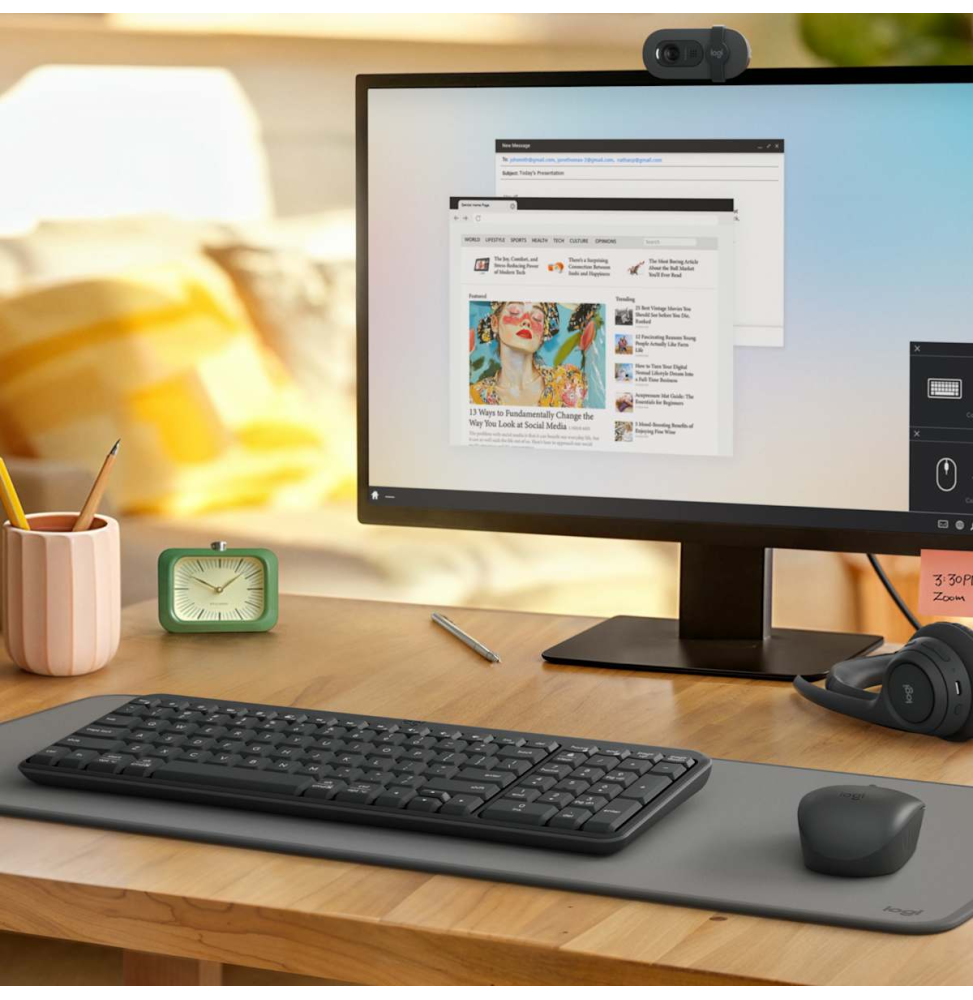 CLAVIER BLUETOOTH LOGITECH K250 COMPACT - FRANÇAIS (AZERTY) (920-013481)