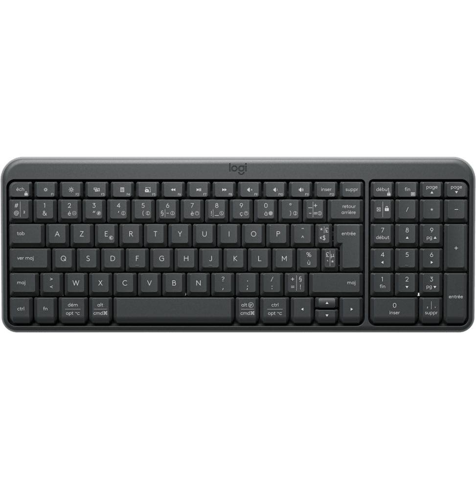 CLAVIER BLUETOOTH LOGITECH K250 COMPACT - FRANÇAIS (AZERTY) (920-013481)