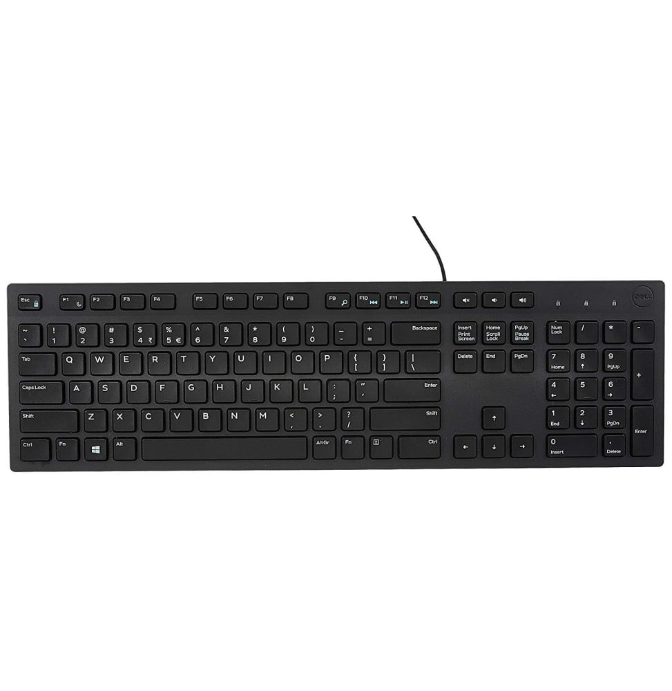 CLAVIER DELL KB216 USB NOIR - FRANÇAIS (AZERTY) (580-ADGU)