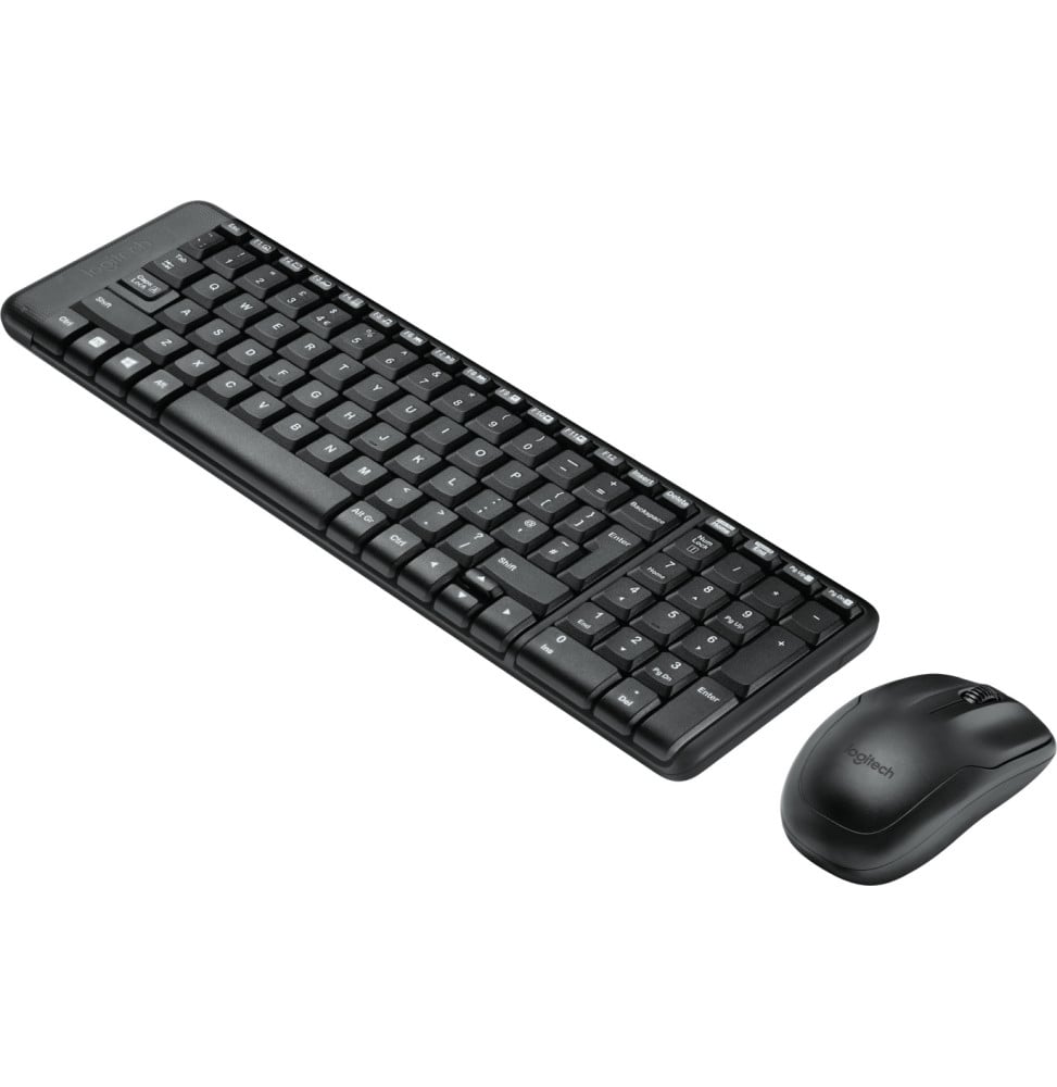 CLAVIER ET SOURIS SANS FIL LOGITECH MK220 - AZERTY (920-008318)