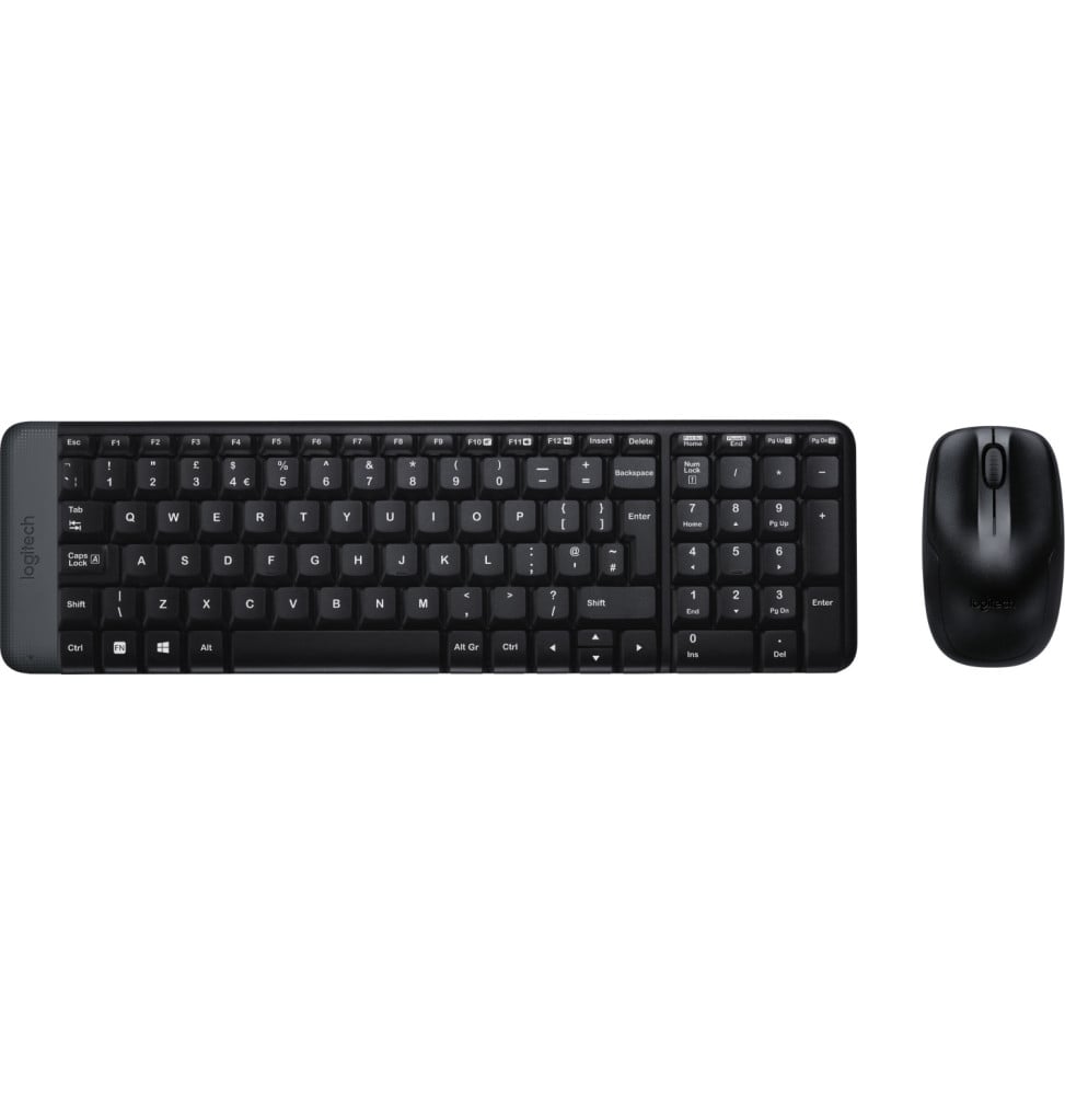 CLAVIER ET SOURIS SANS FIL LOGITECH MK220 - AZERTY (920-008318)