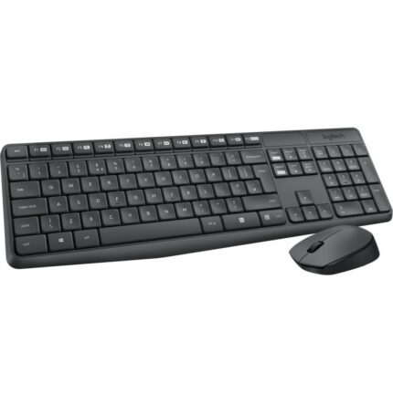 CLAVIER ET SOURIS SANS FIL LOGITECH MK235 (AZERTY FRANÇAIS)