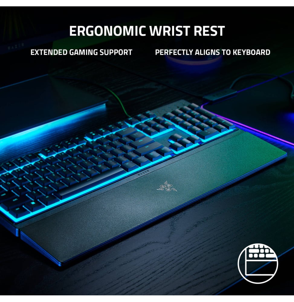 CLAVIER GAMER RAZER ORNATA V3 X RGB USB - AZERTY (RZ03-04470500-R3F1)