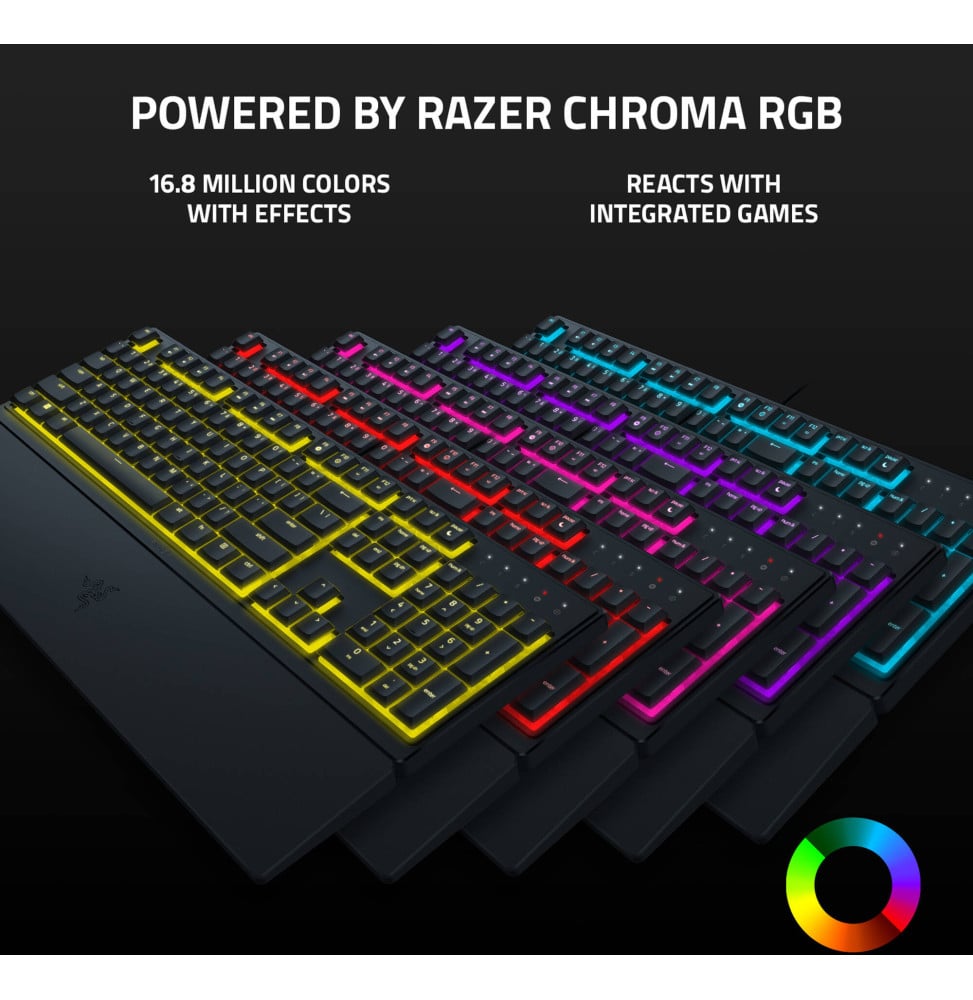CLAVIER GAMER RAZER ORNATA V3 X RGB USB - AZERTY (RZ03-04470500-R3F1)
