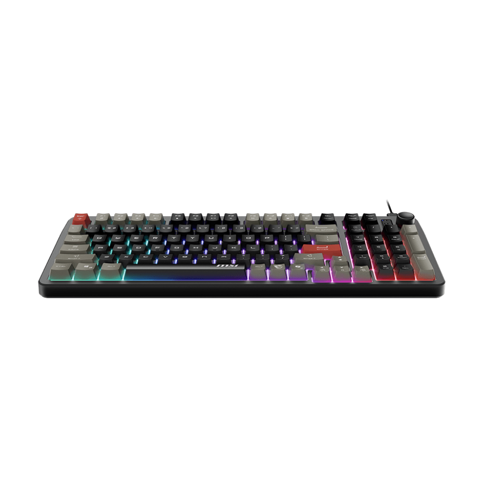 CLAVIER GAMING RÉTROÉCLAIRÉ MSI FORGE GK110 - AZERTY (S11-04FR254-HH9)