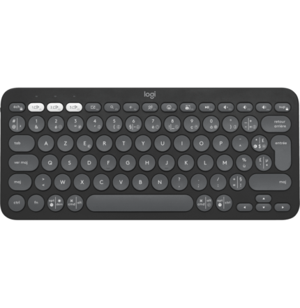 CLAVIER SANS FIL LOGITECH PEBBLE KEYS 2 K380S - FRANÇAIS (AZERTY)
