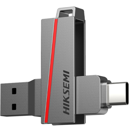 CLÉ USB DOUBLE CONNECTIQUE HIKSEMI E307C 64GO USB 3.2 TYPE-C (HSM-USB-E307C-64G-U3)
