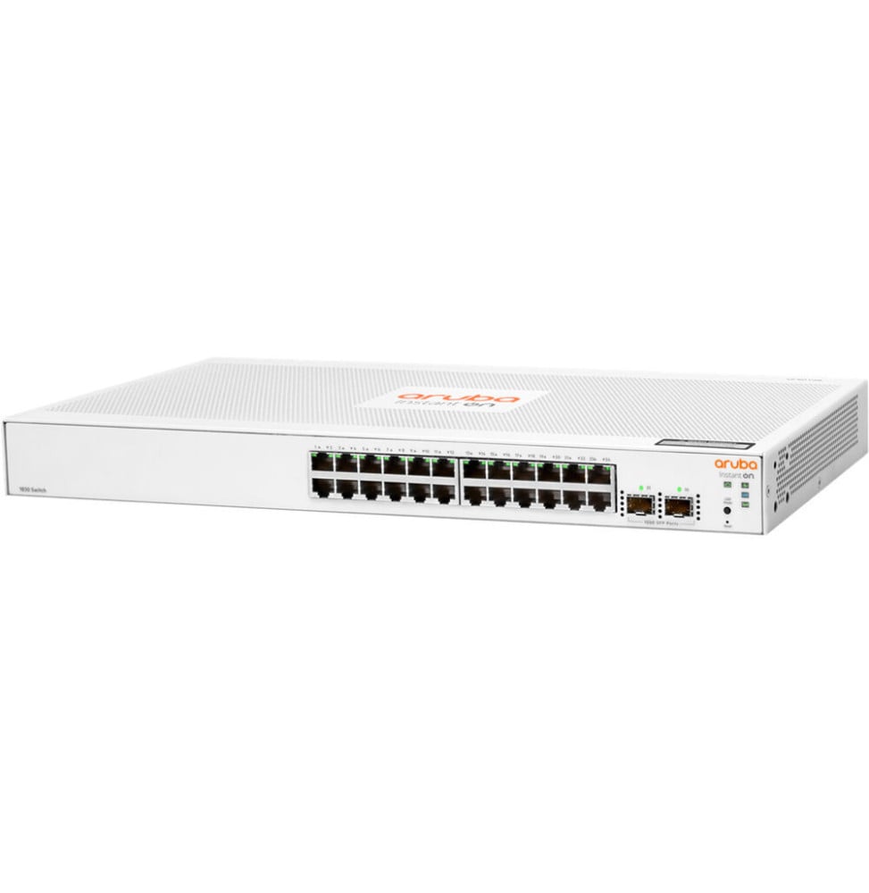 SWITCH ADMINISTRABLE ARUBA INSTANT ON 1830 24G 2SFP (JL812A)