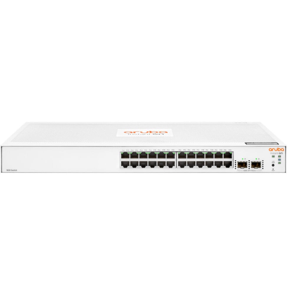 SWITCH ADMINISTRABLE ARUBA INSTANT ON 1830 24G 2SFP (JL812A)