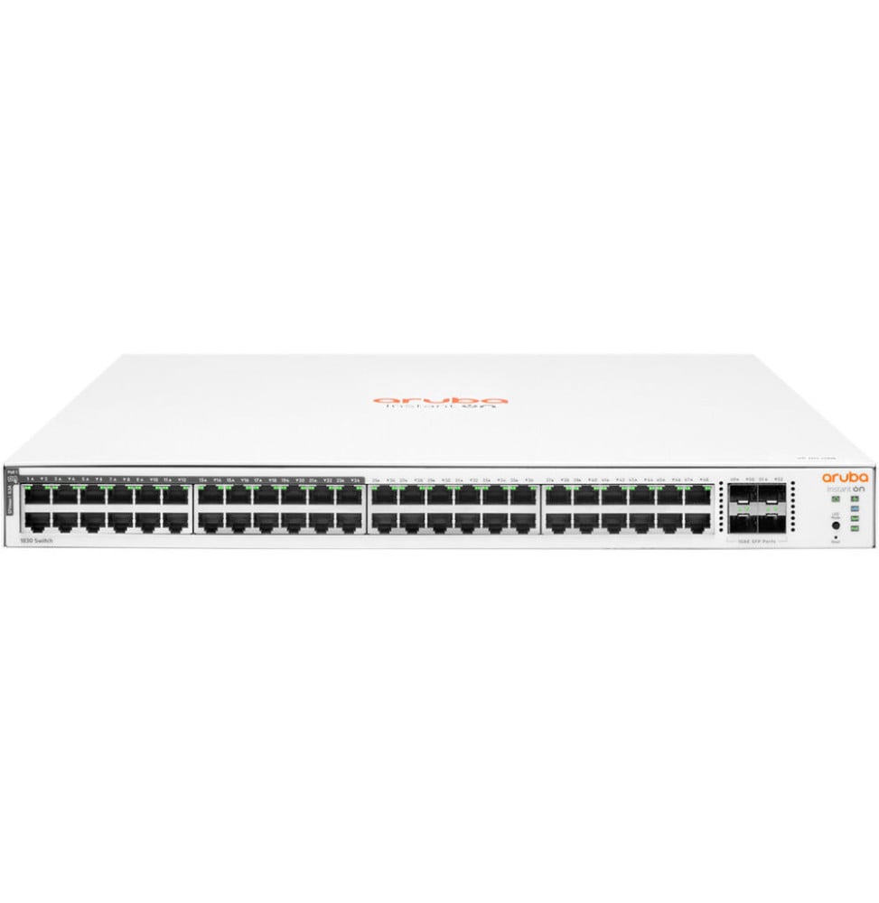 SWITCH ARUBA INSTANT ON 1830 48G 24P CLASSE 4 POE 4SFP 370 W (JL815A)
