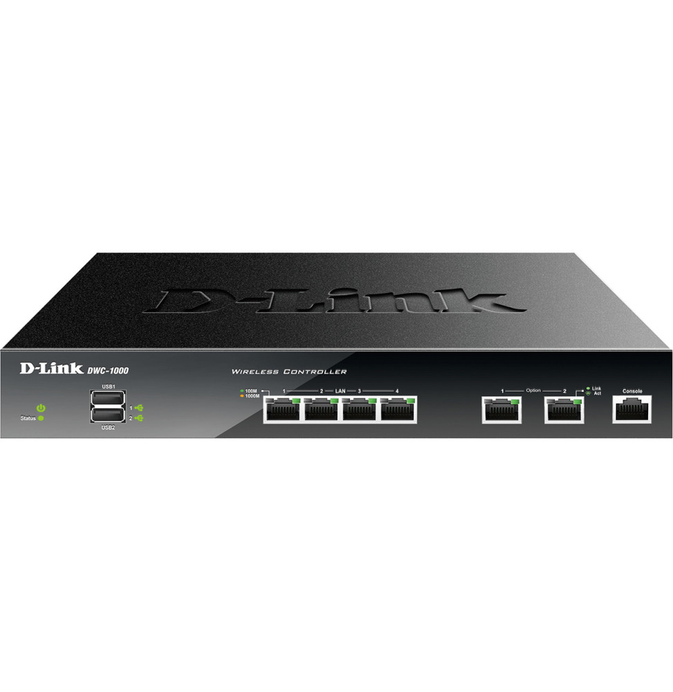 CONTRÔLEUR SANS FIL 1000BASE-T GIGABIT ETHERNET (DWC-1000/E)