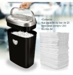 DÉCHIQUETEUSE FELLOWES POWERSHRED® 53C À COUPE CROISÉE (4653101) – Image 5