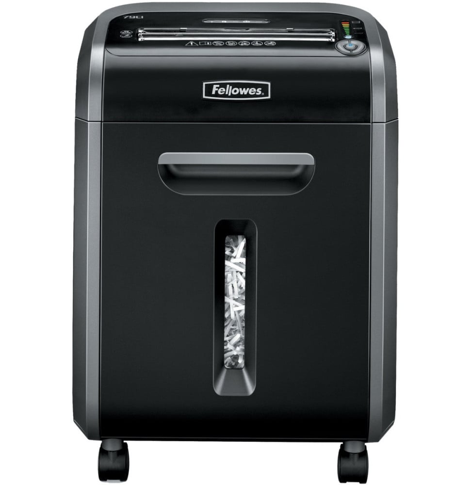 DESTRUCTEUR FELLOWES POWERSHRED® 79CI — SÉCURITÉ P-4 · 23 L · 16 FEUILLES/PASSAGE