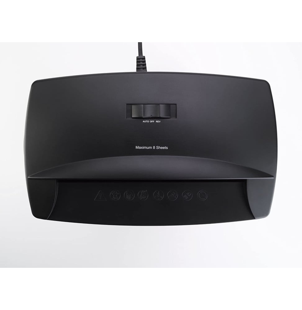 DESTRUCTEUR FELLOWES POWERSHRED® P-33S — SÉCURITÉ P-2 · 15 L · 8 FEUILLES/PASSAGE