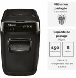 DESTRUCTEUR FELLOWES AUTOMAX™ 150C — SÉCURITÉ P-4 · 32 L · CHARGEUR AUTO 150 FEUILLES – Image 5