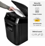 DESTRUCTEUR FELLOWES AUTOMAX™ 150C — SÉCURITÉ P-4 · 32 L · CHARGEUR AUTO 150 FEUILLES – Image 6