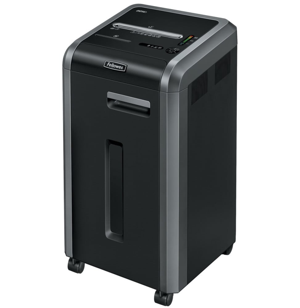 DESTRUCTEUR FELLOWES POWERSHRED® 225CI — SÉCURITÉ P-4 · 60 L · 24 FEUILLES/PASSAGE