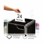 DESTRUCTEUR FELLOWES POWERSHRED® 225I — SÉCURITÉ P-2 · 60 L · 24 FEUILLES/PASSAGE – Image 4