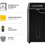 DESTRUCTEUR FELLOWES POWERSHRED® 325CI — SÉCURITÉ P-4 · 83 L · 24 FEUILLES/PASSAGE – Image 4