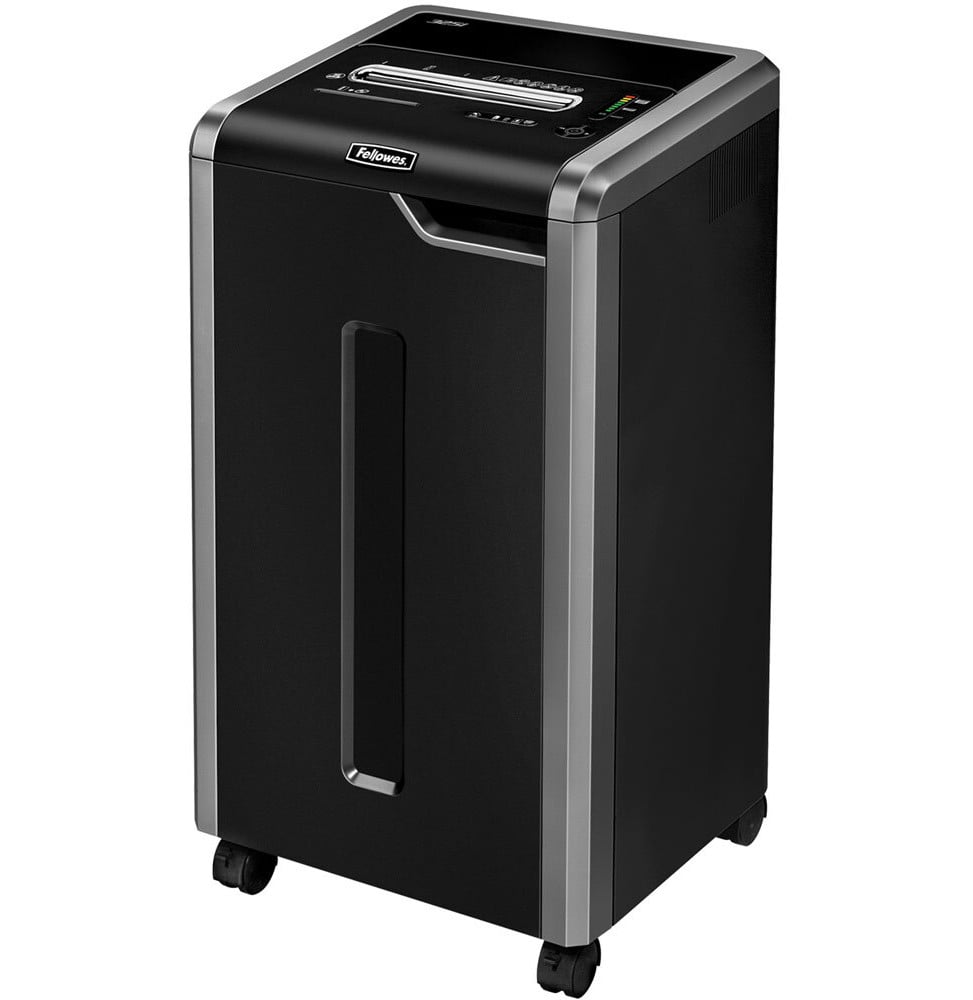 DESTRUCTEUR FELLOWES POWERSHRED® 325CI — SÉCURITÉ P-4 · 83 L · 24 FEUILLES/PASSAGE