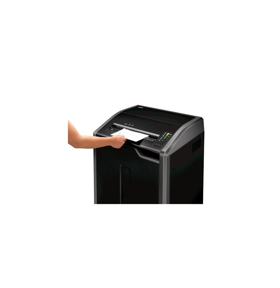 DESTRUCTEUR FELLOWES POWERSHRED® 485CI — SÉCURITÉ P-4 · 132 L · 32 FEUILLES/PASSAGE