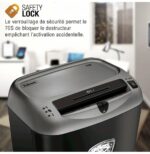 DESTRUCTEUR FELLOWES POWERSHRED® 70S — SÉCURITÉ P-2 · 27 L · 14 FEUILLES/PASSAGE – Image 4