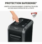 DESTRUCTEUR FELLOWES POWERSHRED® 99CI — SÉCURITÉ P-4 · 34 L · 18 FEUILLES/PASSAGE – Image 9