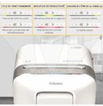 DESTRUCTEUR FELLOWES POWERSHRED® LX201 — SÉCURITÉ P-5 · 22 L · 12 FEUILLES/PASSAGE – Image 3