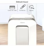 DESTRUCTEUR FELLOWES POWERSHRED® LX201 — SÉCURITÉ P-5 · 22 L · 12 FEUILLES/PASSAGE – Image 6