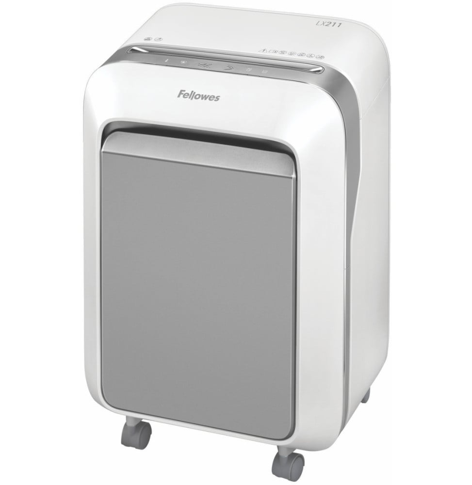 DESTRUCTEUR FELLOWES POWERSHRED® LX211 — SÉCURITÉ P-5 · 23 L · 15 FEUILLES/PASSAGE